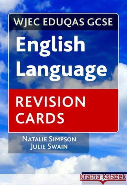 EDUQAS GCSE ENG LANG REVISION CARDS OXFORD UNIVERSITY PR 9781382032445 OXFORD SCHOOLS - książka