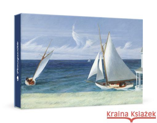 Edward Hopper: The Lee Shore Small Boxed Cards Edward Hopper 9781087512600 Pomegranate Communications - książka