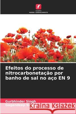 Efeitos do processo de nitrocarboneta??o por banho de sal no a?o EN 9 Gurbhinder Singh Gagandeep Singh 9786207709823 Edicoes Nosso Conhecimento - książka