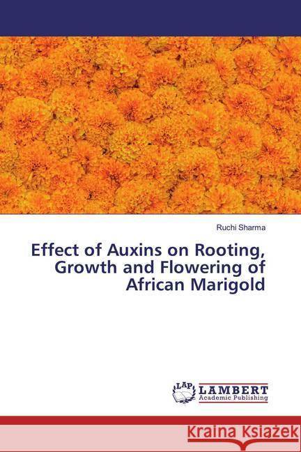 Effect of Auxins on Rooting, Growth and Flowering of African Marigold Sharma, Ruchi 9786139978083 LAP Lambert Academic Publishing - książka