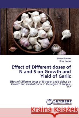 Effect of Different doses of N and S on Growth and Yield of Garlic Sharad Sachan Roop Kumar 9786200436085 LAP Lambert Academic Publishing - książka