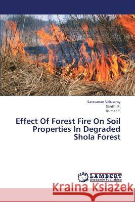 Effect of Forest Fire on Soil Properties in Degraded Shola Forest Velusamy Saravanan                       R. Santhi                                P. Kumar 9783659403927 LAP Lambert Academic Publishing - książka