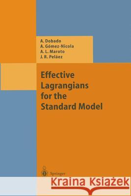 Effective Lagrangians for the Standard Model Antonio Dobado Angel Gomez-Nicola Antonio L. Maroto 9783642638893 Springer - książka