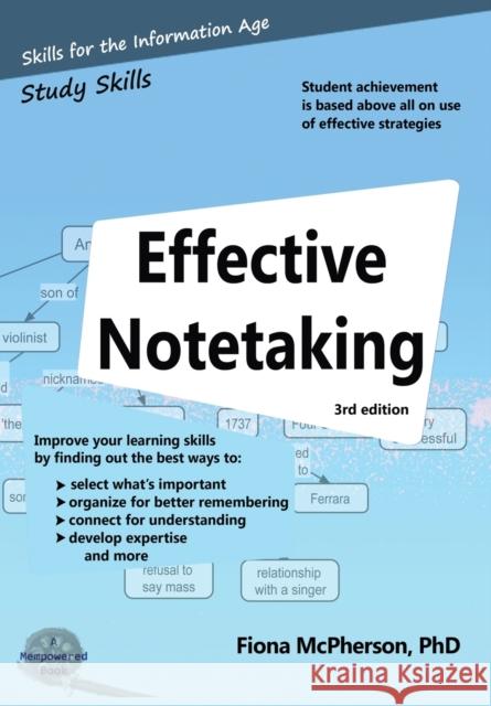 Effective Notetaking Fiona McPherson 9781927166529 Wayz Press - książka