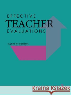 Effective Teacher Evaluations: A Guide for Principals Kleinsasser 9780834205185 Aspen Publishers - książka