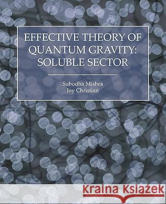 Effective Theory of Quantum Gravity: Soluble Sector Mishra, Subodha 9781845494766 Abramis - książka