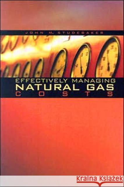 Effectively Managing Natural Gas Costs John M. Studebaker 9780849339097 CRC Press - książka