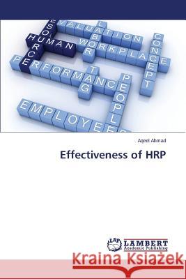 Effectiveness of HRP Ahmad Aqeel 9783659764592 LAP Lambert Academic Publishing - książka