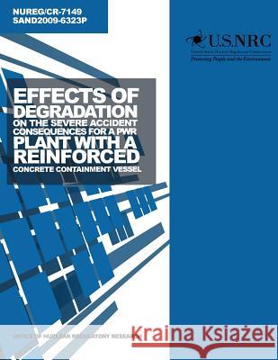 Effects of Degradation on the Severe Accident Consequences for a PWR Plant with a Reinforced Concrete Containment Vessel Commission, U. S. Nuclear Regulatory 9781499649161 Createspace - książka