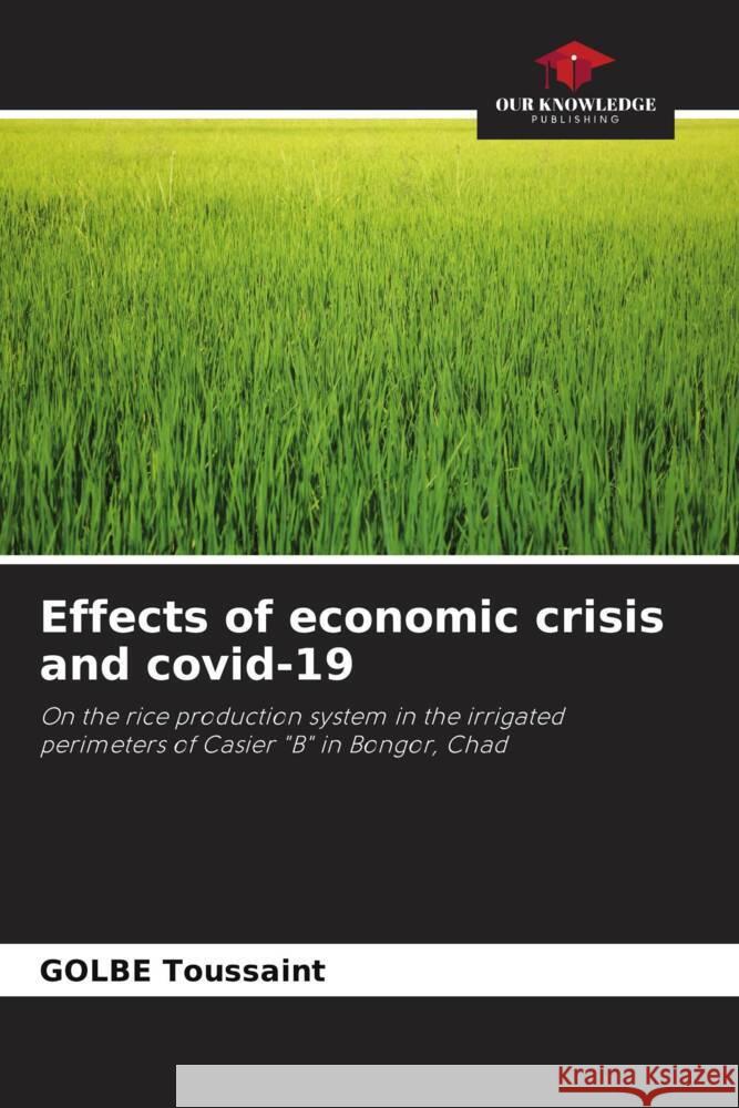 Effects of economic crisis and covid-19 Golbe Toussaint 9786207324408 Our Knowledge Publishing - książka
