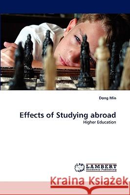 Effects of Studying abroad Dong Min 9783838336909 LAP Lambert Academic Publishing - książka