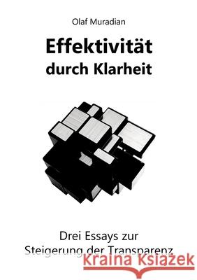 Effektivität durch Klarheit - die durch eine modale Systemanalyse entscheidend vertieft wird Muradian, Olaf 9783384008374 Verlag PanOmnia - książka