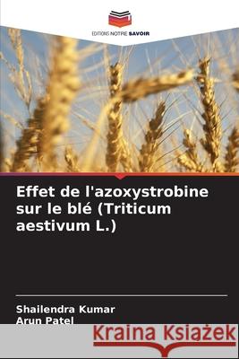 Effet de l'azoxystrobine sur le bl? (Triticum aestivum L.) Shailendra Kumar Arun Patel 9786207570546 Editions Notre Savoir - książka