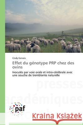 Effet Du Génotype Prp Chez Des Ovins Gervais-C 9783838147864 Presses Academiques Francophones - książka