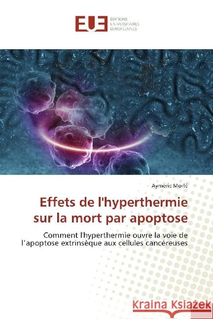 Effets de l'hyperthermie sur la mort par apoptose : Comment l'hyperthermie ouvre la voie de l apoptose extrinsèque aux cellules cancéreuses Morlé, Aymeric 9786131576935 Éditions universitaires européennes - książka