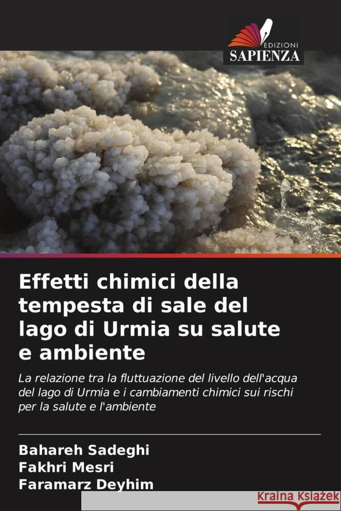 Effetti chimici della tempesta di sale del lago di Urmia su salute e ambiente Sadeghi, Bahareh, Mesri, Fakhri, Deyhim, Faramarz 9786205417614 Edizioni Sapienza - książka