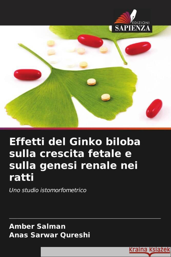 Effetti del Ginko biloba sulla crescita fetale e sulla genesi renale nei ratti Salman, Amber, Qureshi, Anas Sarwar 9786208345938 Edizioni Sapienza - książka