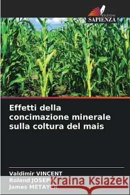 Effetti della concimazione minerale sulla coltura del mais Valdimir Vincent Roland Joseph James M?tayer 9786205684016 Edizioni Sapienza - książka