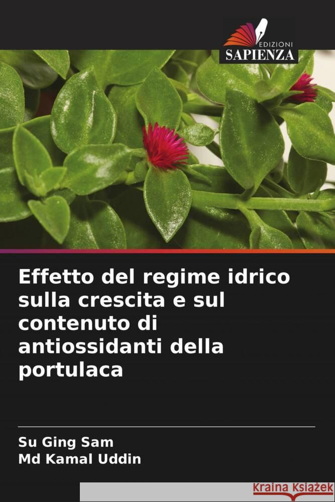 Effetto del regime idrico sulla crescita e sul contenuto di antiossidanti della portulaca Sam, Su Ging, Uddin, Md Kamal 9786206386001 Edizioni Sapienza - książka