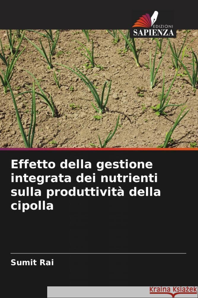 Effetto della gestione integrata dei nutrienti sulla produttività della cipolla Rai, Sumit 9786202003445 Edizioni Sapienza - książka