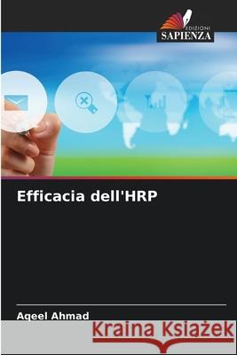 Efficacia dell'HRP Ahmad, Aqeel 9786209536106 Edizioni Sapienza - książka