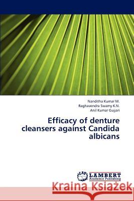 Efficacy of Denture Cleansers Against Candida Albicans Kumar M Nanditha, K N Raghavendra Swamy, Gujjari Anil Kumar 9783844329292 LAP Lambert Academic Publishing - książka