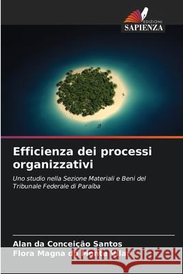 Efficienza dei processi organizzativi Santos, Alan da Conceição, Vilar, Flora Magna do Monte 9786203916232 Edizioni Sapienza - książka