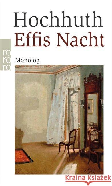 Effis Nacht : Monolog Hochhuth, Rolf 9783499001277 Rowohlt TB. - książka