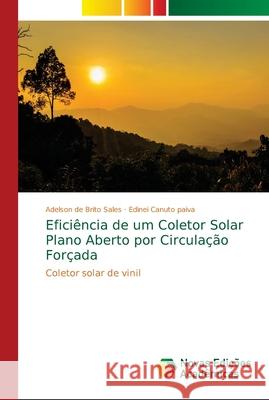 Eficiência de um Coletor Solar Plano Aberto por Circulação Forçada de Brito Sales, Adelson 9786202034678 Novas Edicioes Academicas - książka
