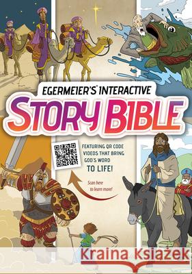 Egermeier's Interactive Story Bible Elsie Egermeier Mark Harmon 9781684343379 Warner Press - książka