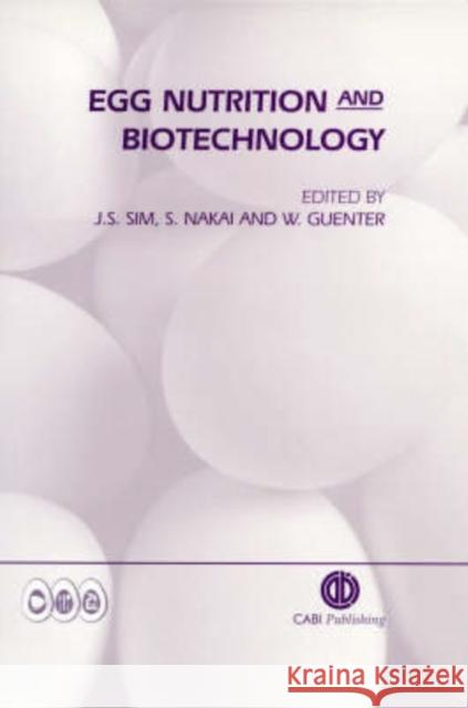 Egg Nutrition and Biotechnology  9780851993300 CABI Publishing - książka