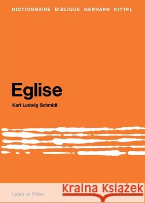 Eglise Karl Ludwig Schmidt 9782830902204 Labor Et Fides - książka