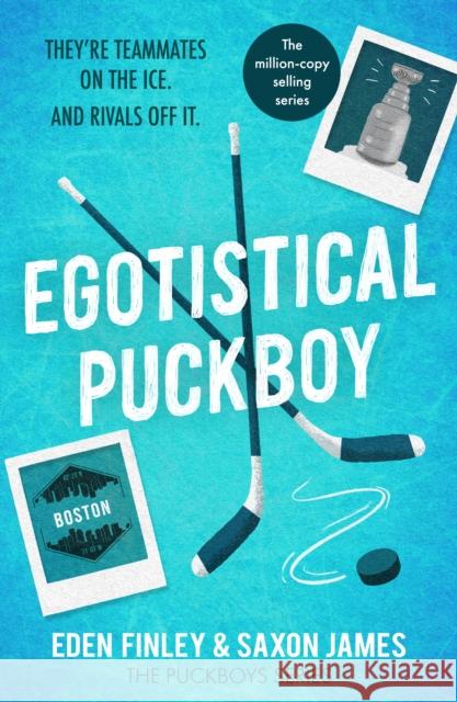 Egotistical Puckboy: The queer rivals to lovers ice hockey Tiktok sensation Eden Finley 9781835984857 Canelo - książka