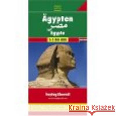 EGYPT ROAD MAP 1:1,000,000  9783707909654 FREYTAG & BERNDT - książka