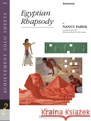 Egyptian Rhapsody: Advanced Level Nancy Faber 9781616778132 Faber Piano Adventures - książka