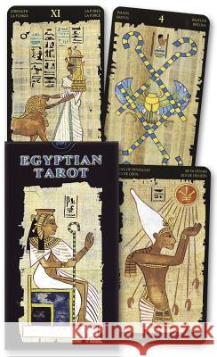 Egyptian Tarot Deck Lo Scarabeo 9780738700106 Llewellyn Publications - książka