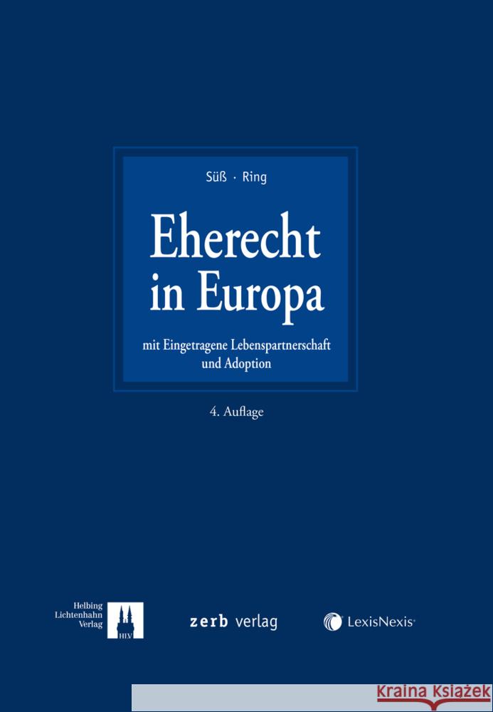 Eherecht in Europa  9783700778691 LexisNexis Österreich - książka