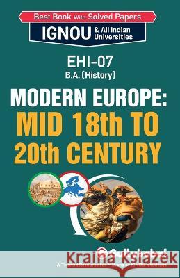 EHI-07 Modern Europe: Mid 18th to Mid 20th Century Gullybaba Com Panel 9789381690208 Gullybaba Publishing House Pvt Ltd - książka