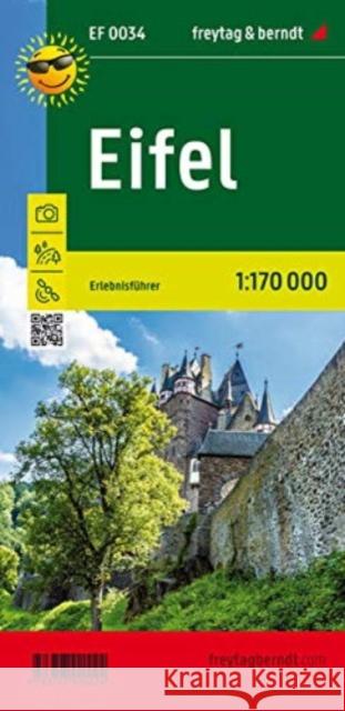 Eifel, adventure guide and map 1:170,000  9783707920024 Freytag-Berndt - książka