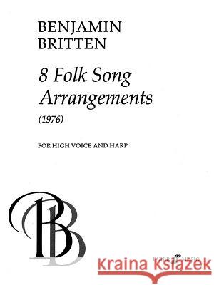 Eight Folk Songs  9780571505647 FABER MUSIC LTD - książka