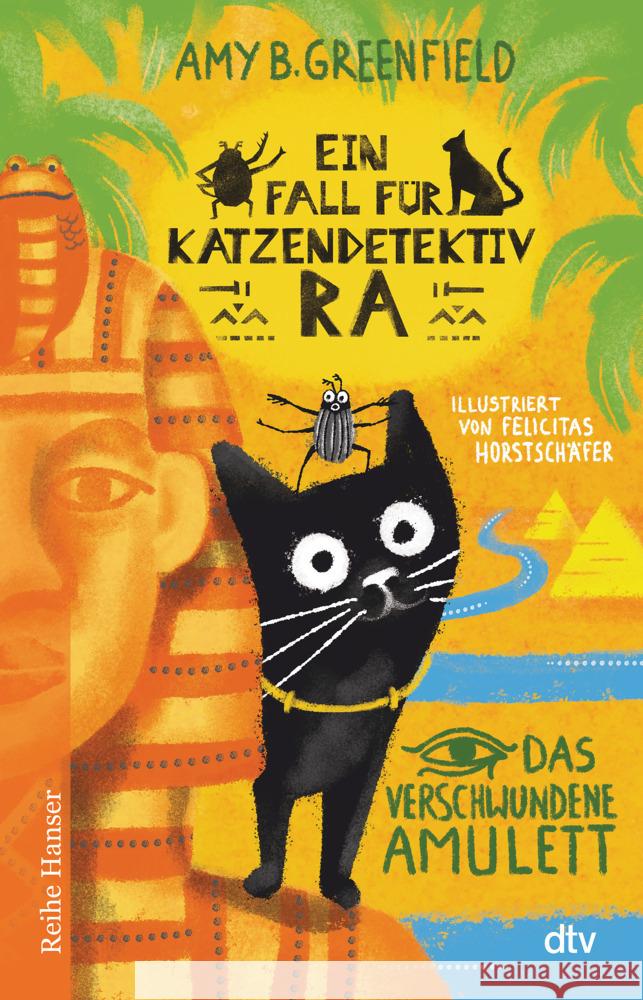 Ein Fall für Katzendetektiv Ra Das verschwundene Amulett Greenfield, Amy 9783423640817 DTV - książka