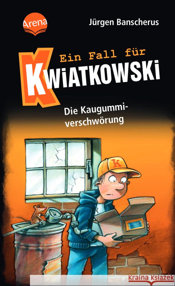 Ein Fall für Kwiatkowski (1). Die Kaugummiverschwörung Banscherus, Jürgen 9783401607238 Arena - książka