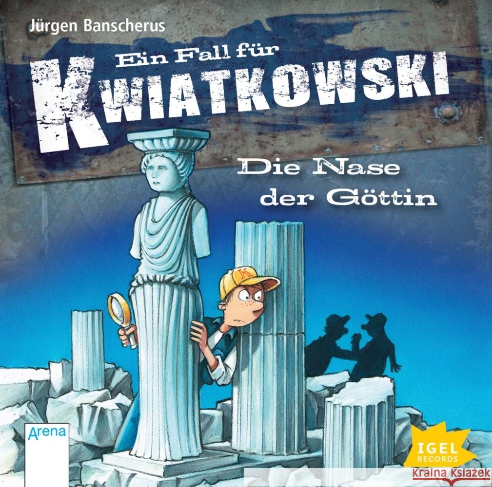 Ein Fall für Kwiatkowski 28. Die Nase der Göttin, 1 Audio-CD Banscherus, Jürgen 9783731312857 Igel Records - książka