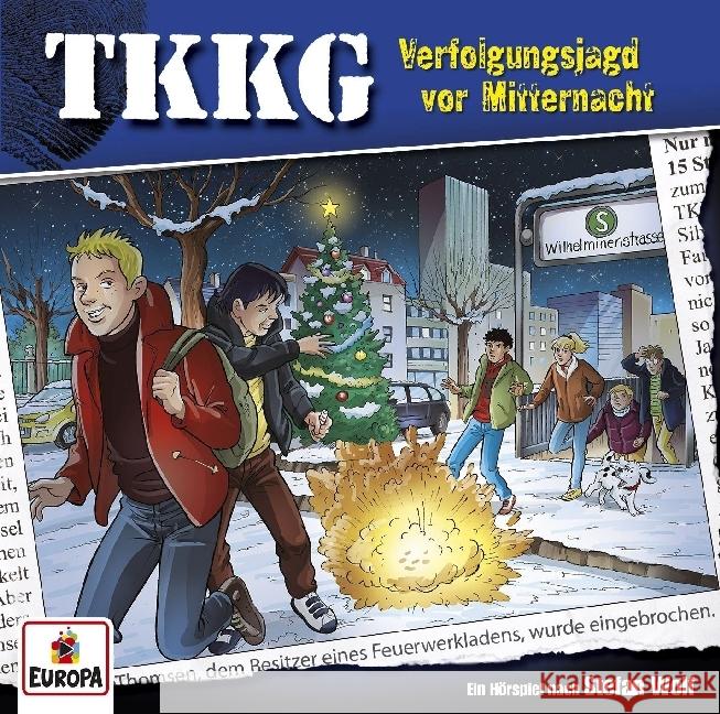 Ein Fall für TKKG - Verfolgungsjagd vor Mitternacht, 1 Audio-CD Wolf, Stefan 0888751804623 Sony Music Entertainment - książka