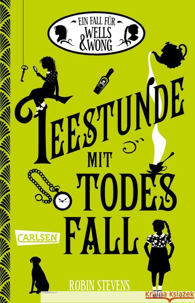 Ein Fall für Wells & Wong 2: Teestunde mit Todesfall Stevens, Robin 9783551320582 Carlsen - książka