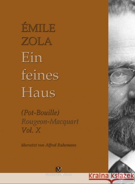 Ein feines Haus Zola, Emile 9783946635789 Musketier Verlag - książka