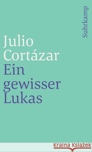 Ein gewisser Lukas Cortazar, Julio 9783518384374 Suhrkamp - książka