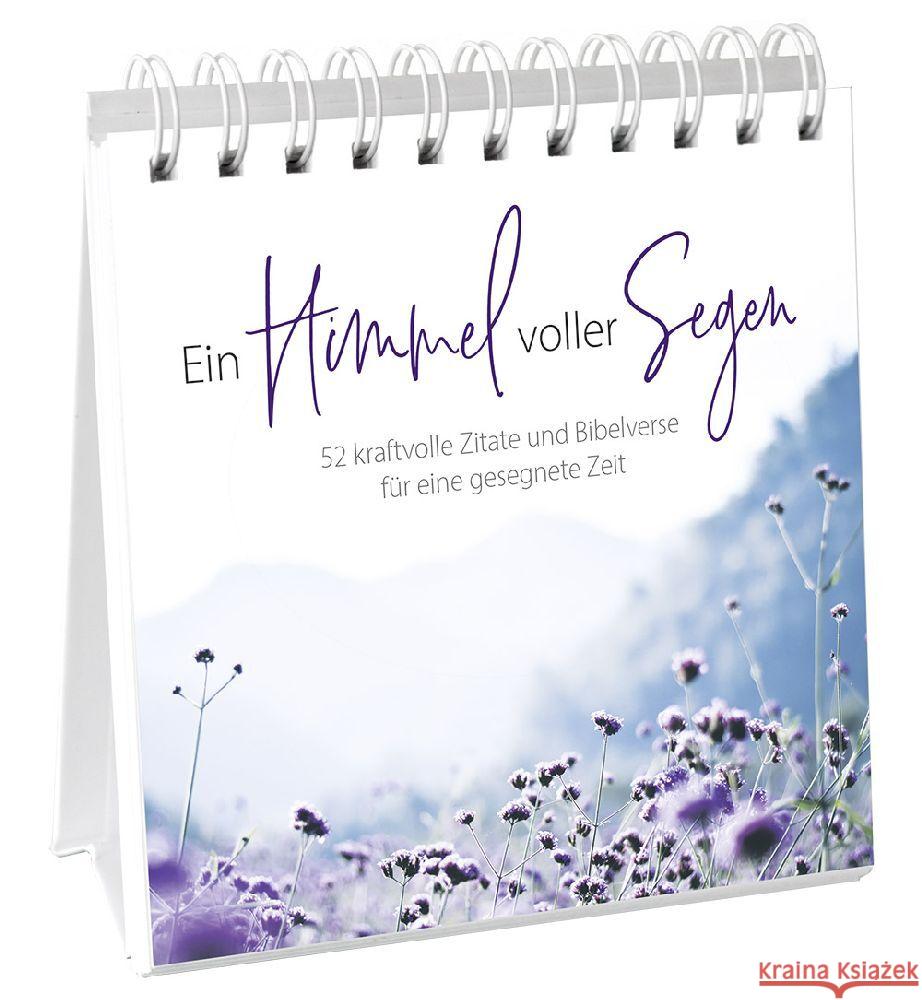 Ein Himmel voller Segen - Aufstellbuch  9783986950286 Gerth Medien - książka