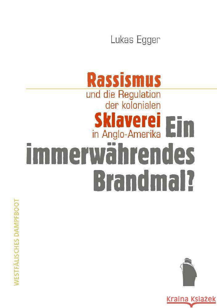 Ein immerwährendes Brandmal? Egger, Lukas 9783896910943 Westfälisches Dampfboot - książka