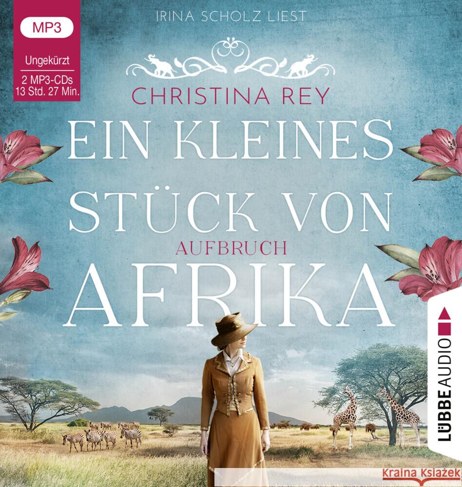 Ein kleines Stück von Afrika - Aufbruch, 2 Audio-CD, 2 MP3 Rey, Christina 9783785784686 Bastei Lübbe - książka